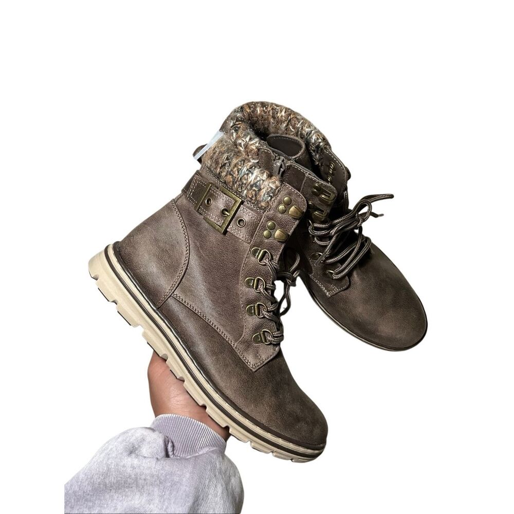 Cliffs | Hearty Lace-Up Hiker Booties